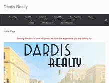 Tablet Screenshot of dardisrealty.com